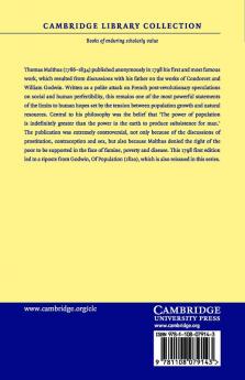 An Essay on the Principle of Population as It Affects the Future Improvement of Society