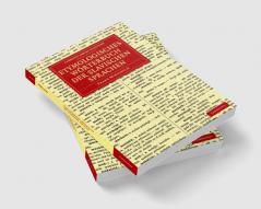 Etymologisches Wörterbuch der slavischen Sprachen