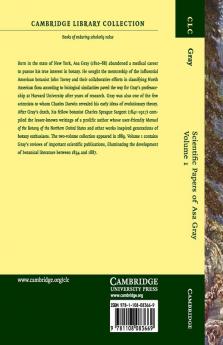 Scientific Papers of Asa Gray - Volume 1