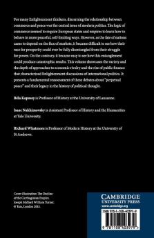 Commerce and Peace in the Enlightenment