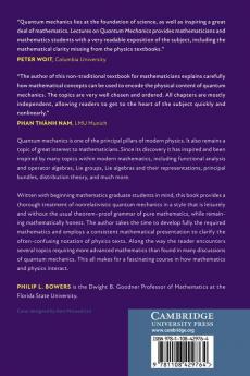 Lectures on Quantum Mechanics