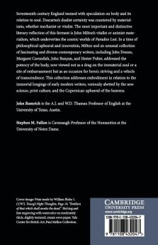 Immortality and the Body in the Age of Milton