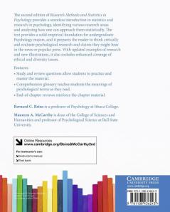 Research Methods and Statistics in Psychology