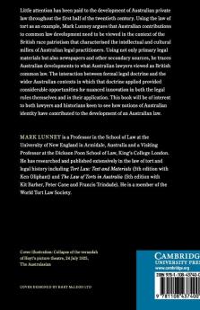 A History of Australian Tort Law 1901-1945