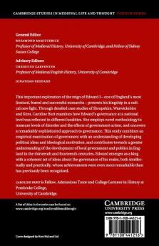 Edward I and the Governance of England 1272-1307
