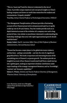 The Management Transformation of Huawei