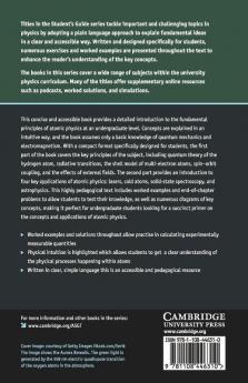 A Student's Guide to Atomic Physics