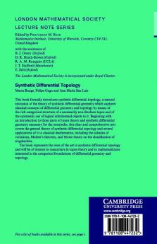 Synthetic Differential Topology