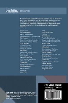 The Cambridge Companion to Narrative Theory