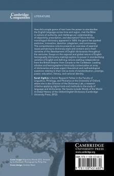 The Cambridge Companion to English Dictionaries