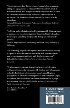 Incarcerated Childhood and the Politics of Unchilding