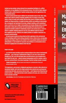 Machine Learning Methods in the Environmental Sciences