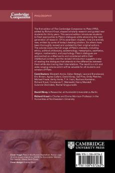 The Cambridge Companion to Plato