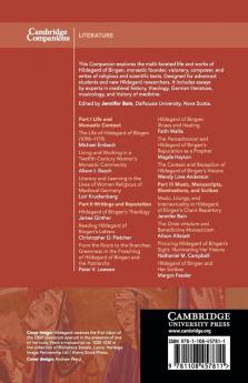 The Cambridge Companion to Hildegard of Bingen