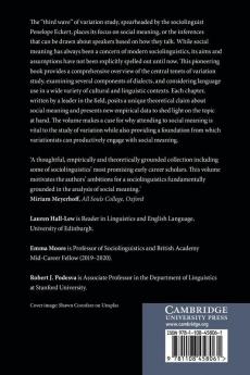 Social Meaning and Linguistic Variation