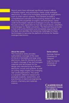 Organic and Amorphous-Metal-Oxide Flexible Analogue Electronics