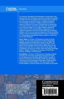 The Cambridge Companion to Religious Experience