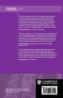 The Cambridge Companion to Pufendorf