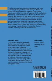 The Continuing Growth of Cross-Cultural Psychology