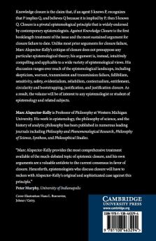 Against Knowledge Closure
