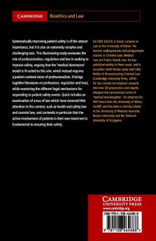 Regulating Patient Safety