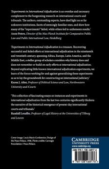 Experiments in International Adjudication