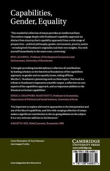 Capabilities Gender Equality