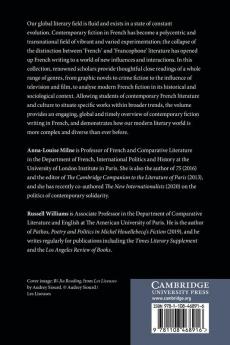 Contemporary Fiction in French
