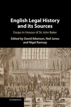 English Legal History and its Sources