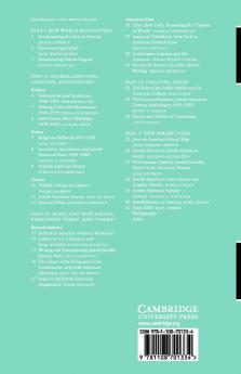 The Cambridge History of Jewish American Literature