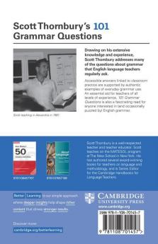 Scott Thornbury's 101 Grammar Questions Pocket Editions
