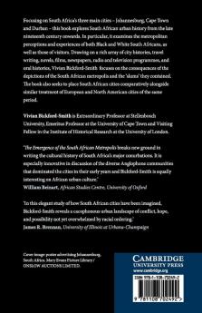 The Emergence of the South African Metropolis