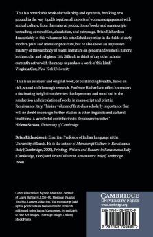 Women and the Circulation of Texts in Renaissance Italy