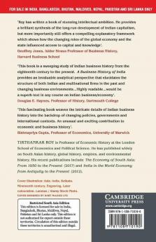A Business History of India (South Asia Edition)
