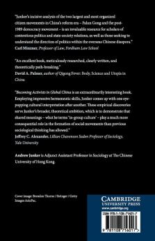 Becoming Activists in Global China