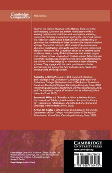 The Cambridge Companion to Biblical Wisdom Literature