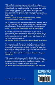The Cambridge Handbook of Identity