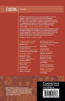 The Cambridge Companion to the Age of William the Conqueror