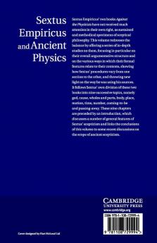Sextus Empiricus and Ancient Physics