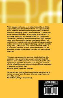 The Cambridge Handbook of Second Language             Acquisition