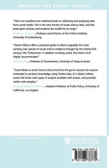 Social Media as Social Science Data