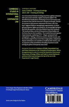 The New Entrants Problem in International Fisheries             Law