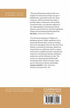 The Globalization of Theatre 1870-1930
