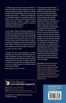 Numerical Methods in Physics with Python