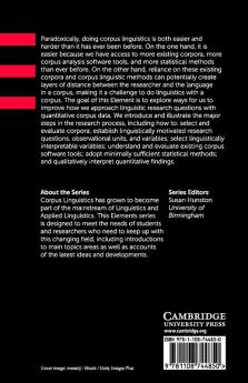 Doing Linguistics with a Corpus