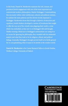 Heidegger and His Jewish Reception