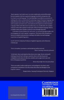 Native Speakers and Native Users