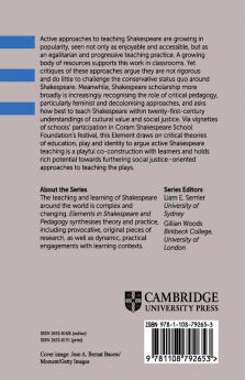 Critical Pedagogy and Active Approaches to Teaching Shakespeare