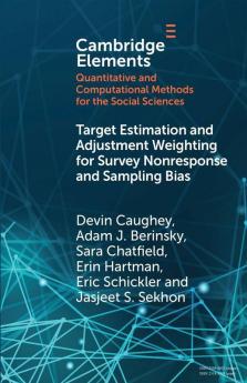 Target Estimation and Adjustment Weighting for Survey Nonresponse and Sampling Bias