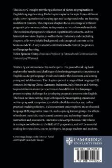 Pragmatics in English Language Learning